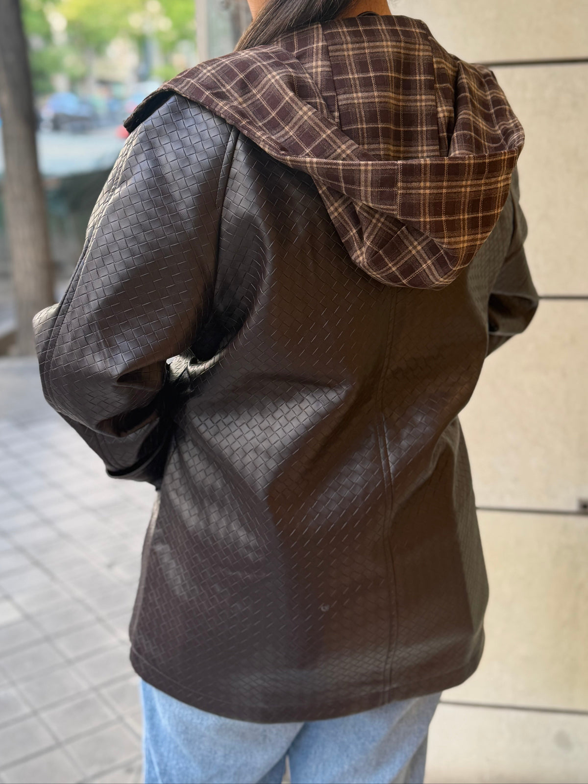 Chaqueta Polipiel E. Cuadros