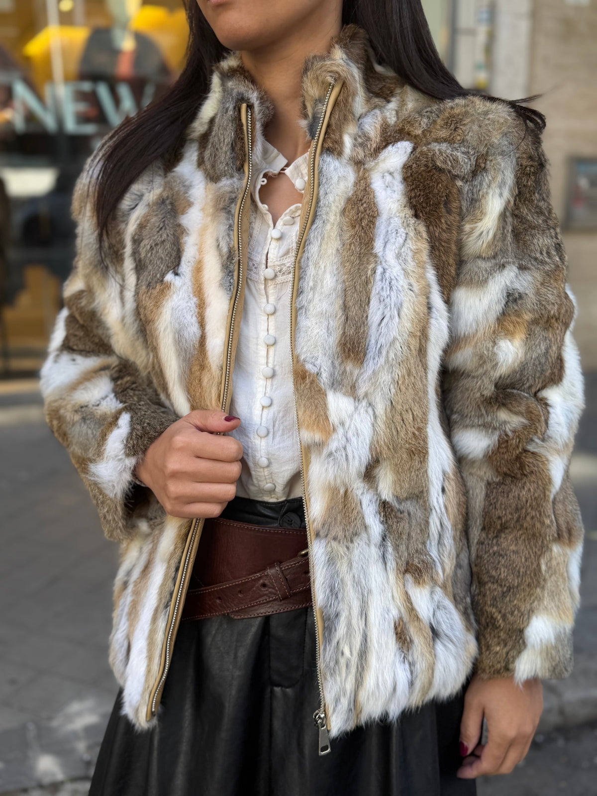 Chaqueta Piel Natural
