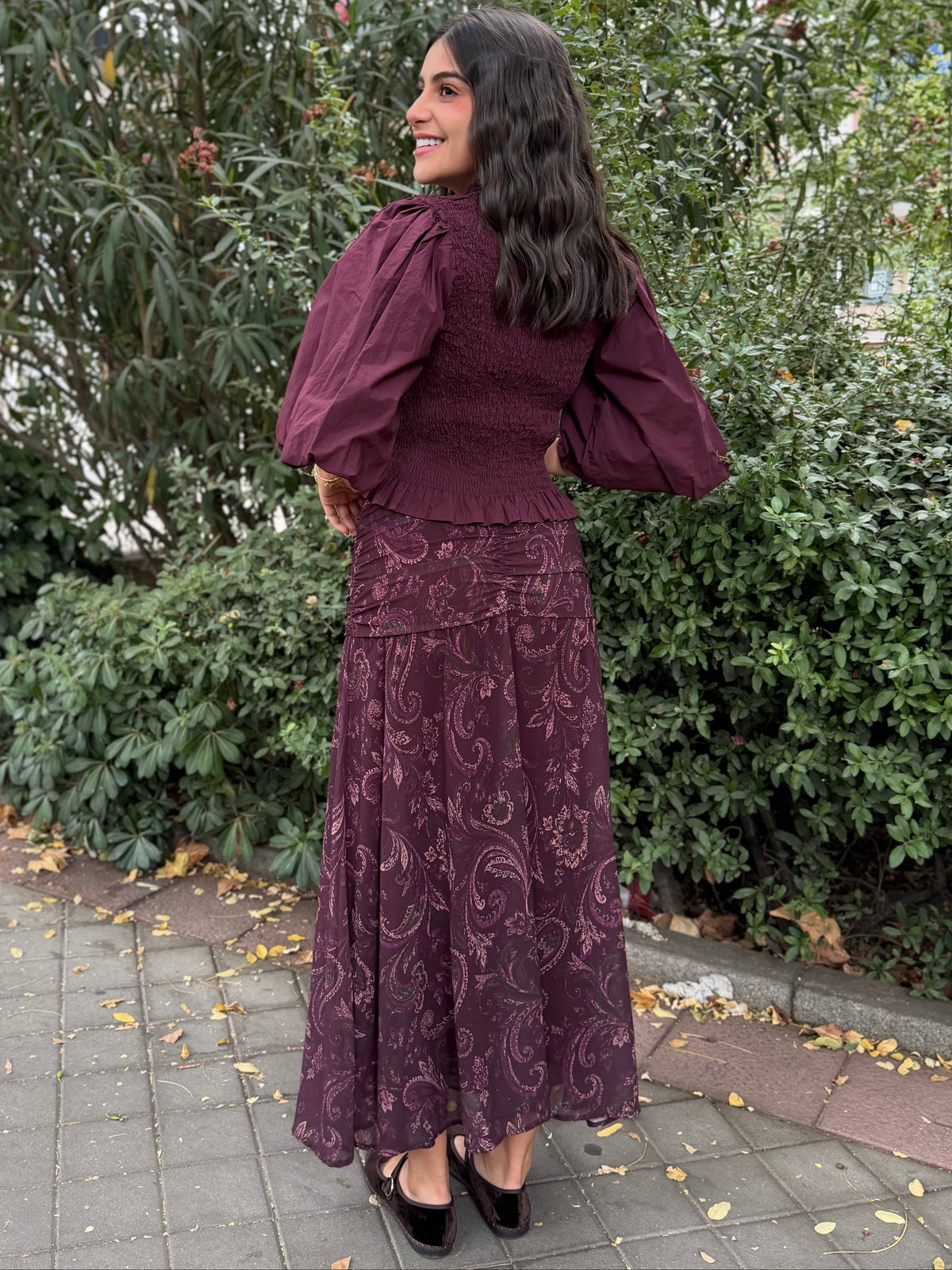 Falda Estampado Fajín