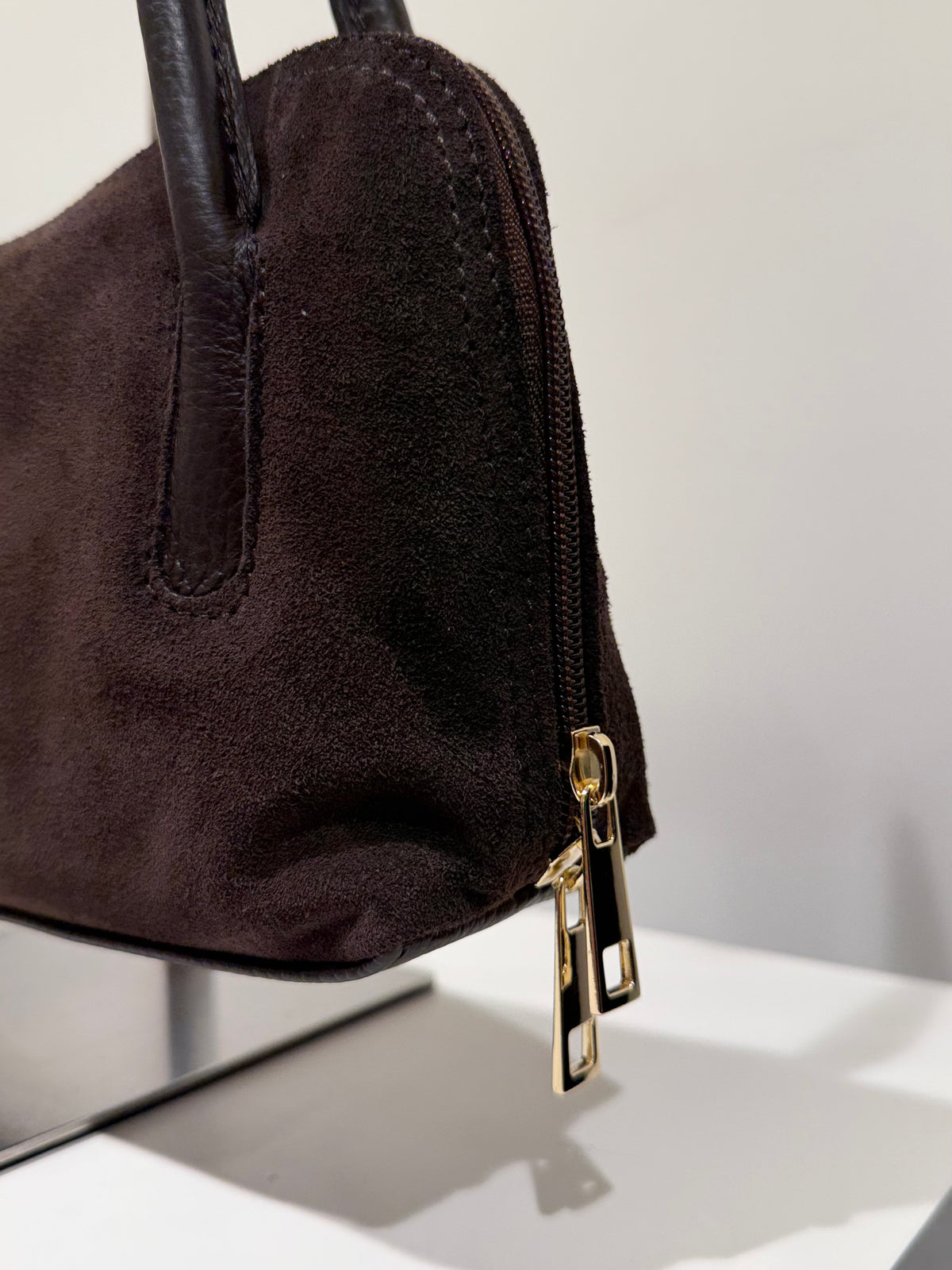Bolso Piel Miou Marrón