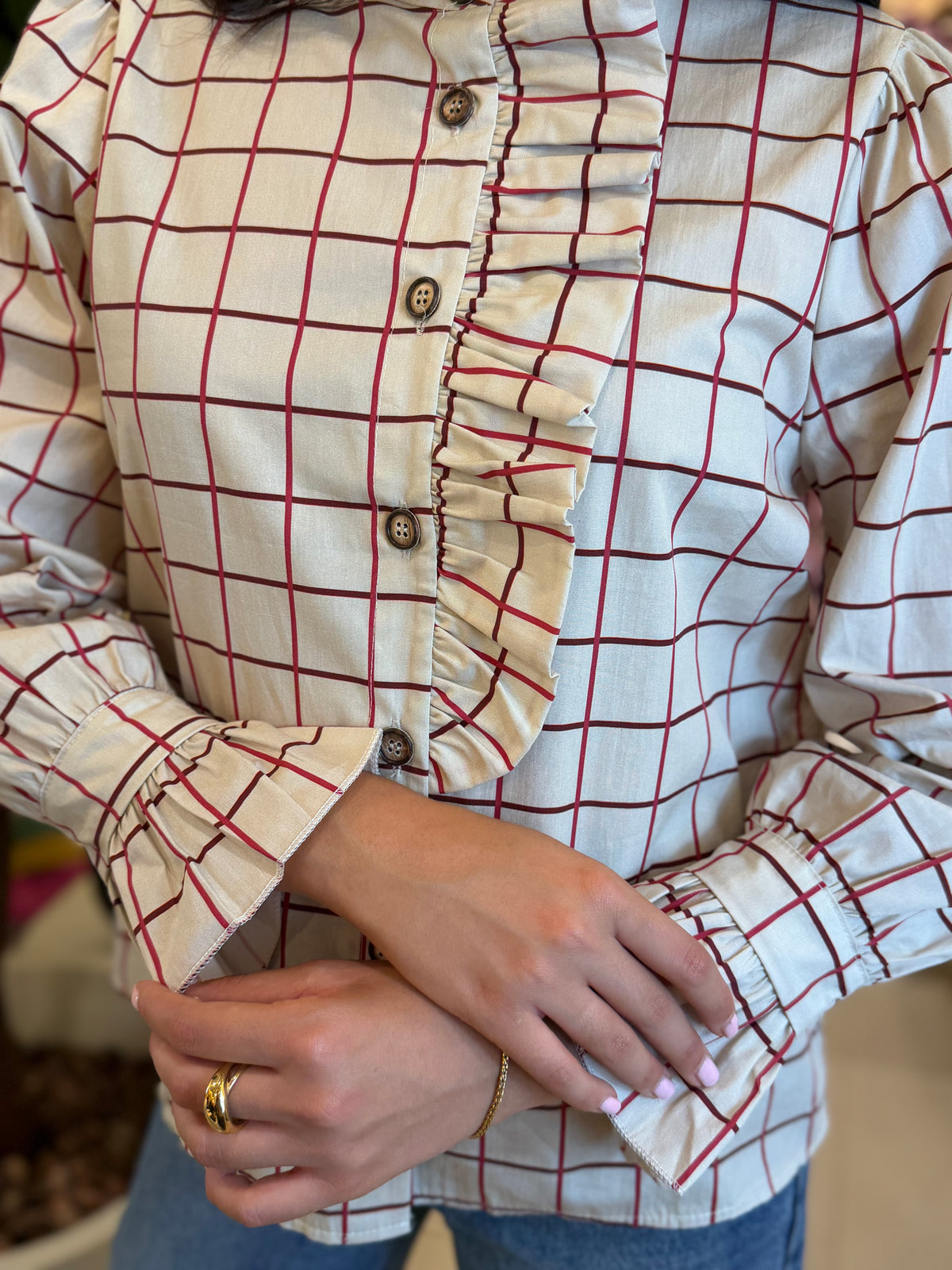 Camisa Líneas Cruzadas