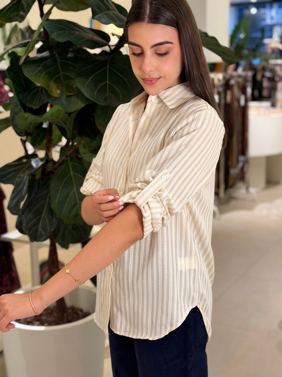 Camisa Raya Beige