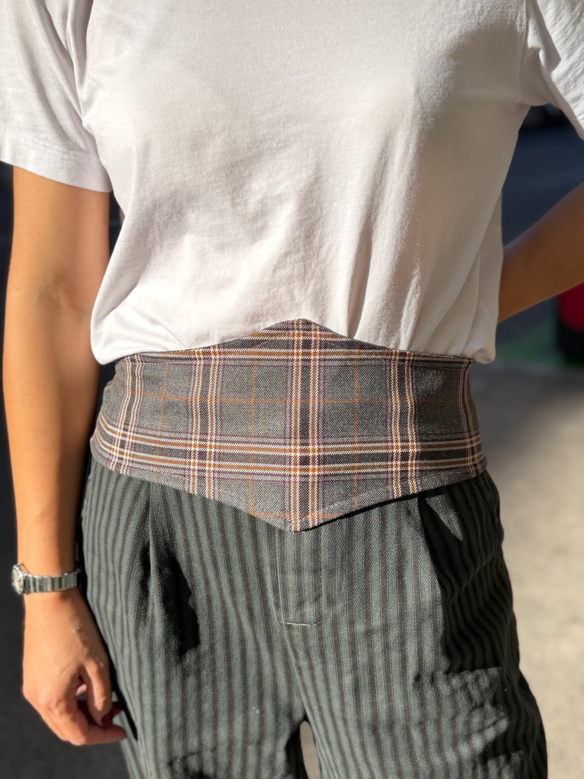 Fajín Estampado Cuadros