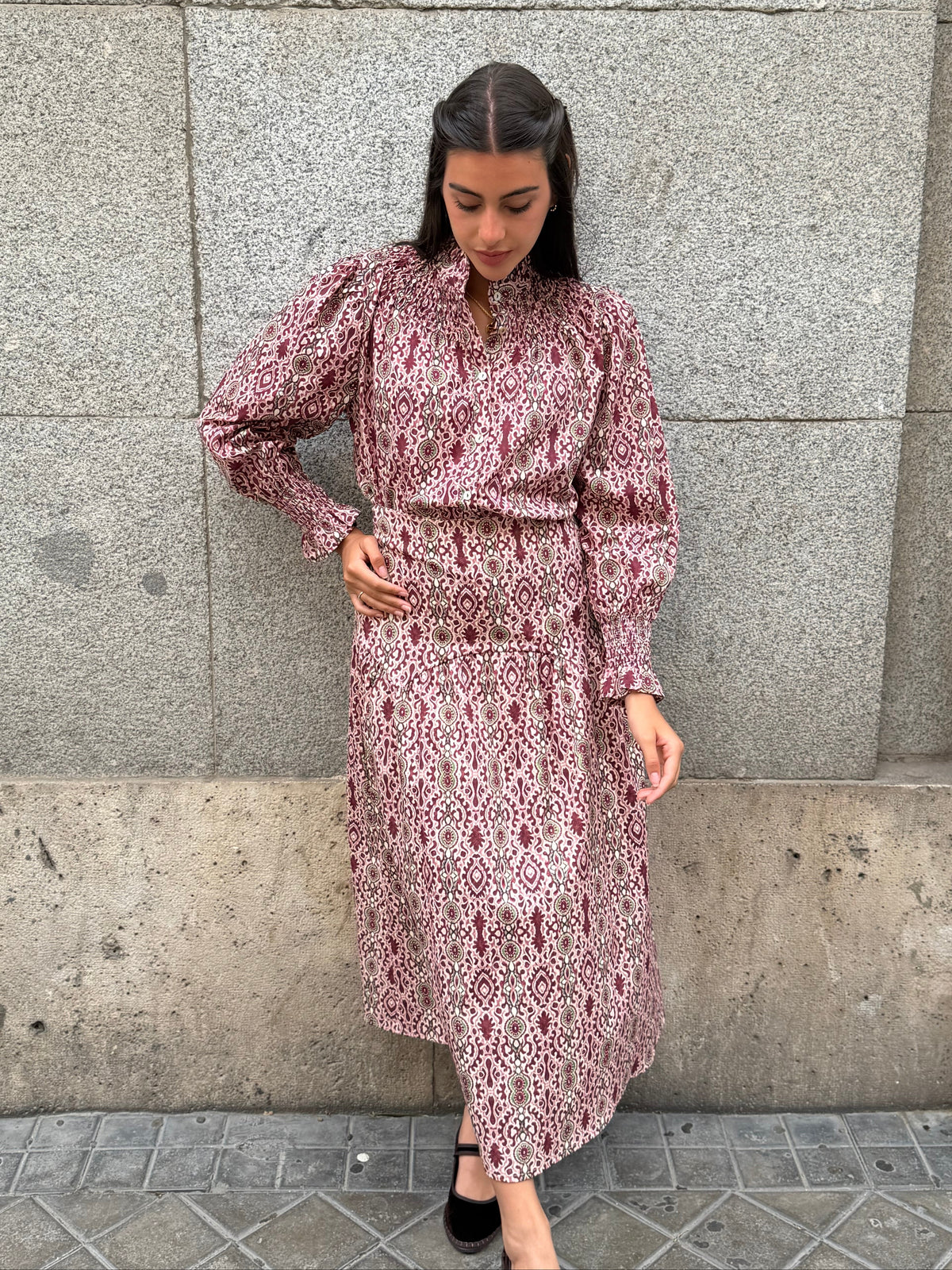 Falda Estampada E. Puente