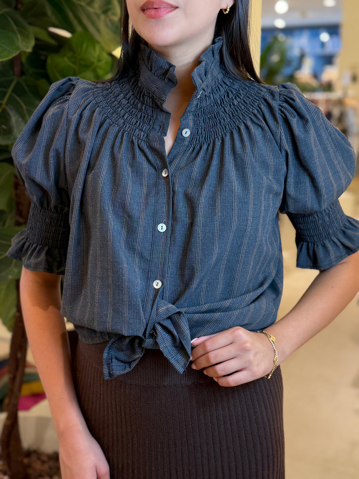 Camisa Raya Tejido