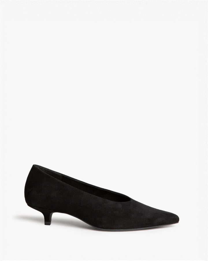 ZAPATOS SALON TACON FINO NEGRO