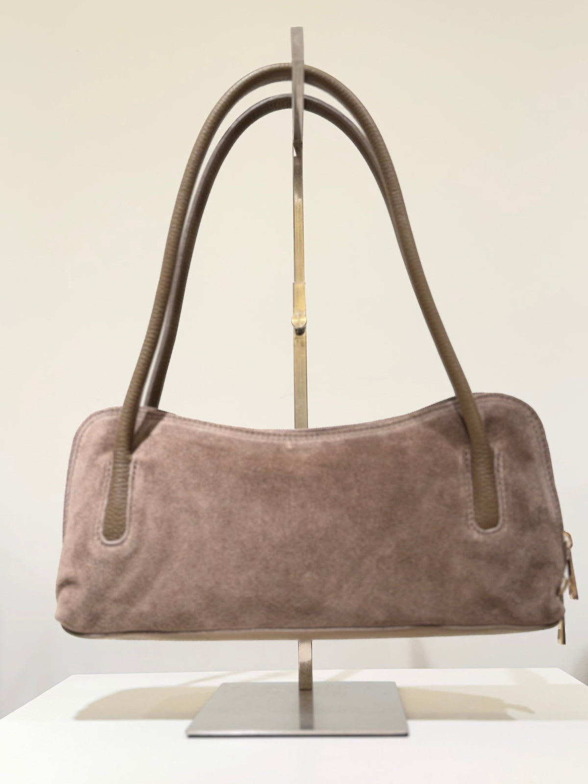 Bolso Piel Miou Taupe
