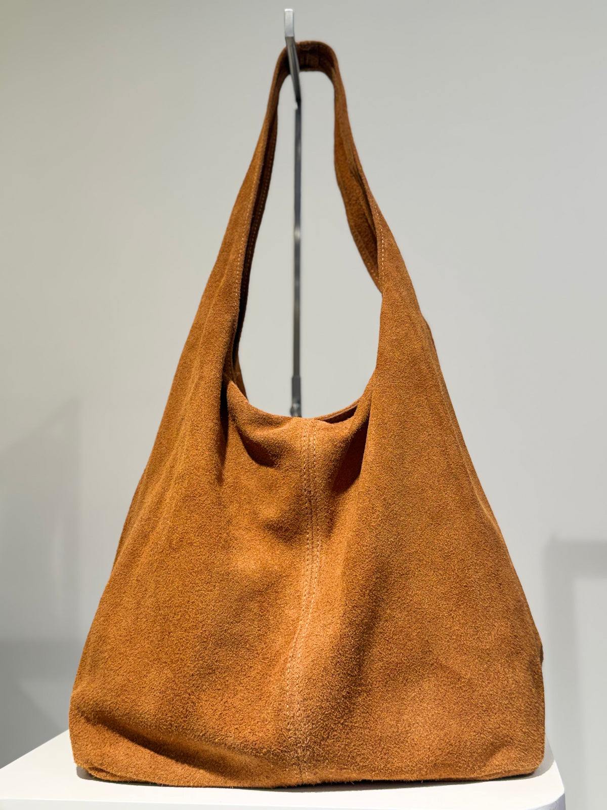 Bolso Saco Ante Camel
