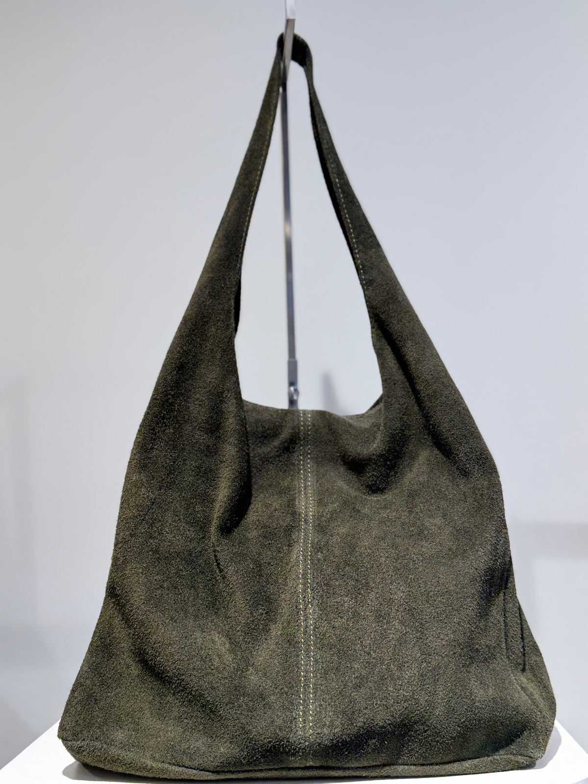 Bolso Saco Ante Verde