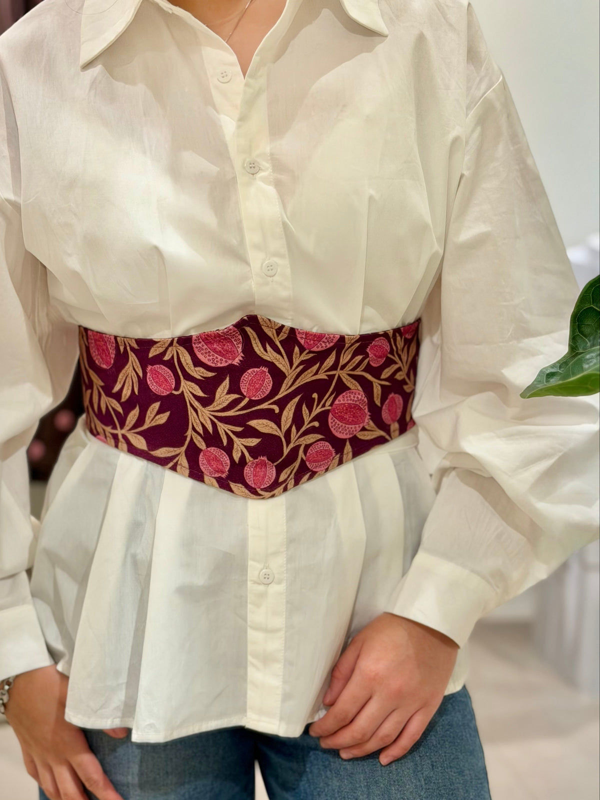 Fajín Estampado Buganvilla