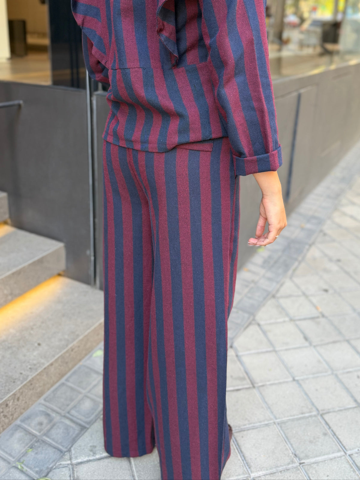 Pantalón Raya Bicolor